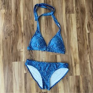 EUC Vineyard Vines blue swimsuit XS/S